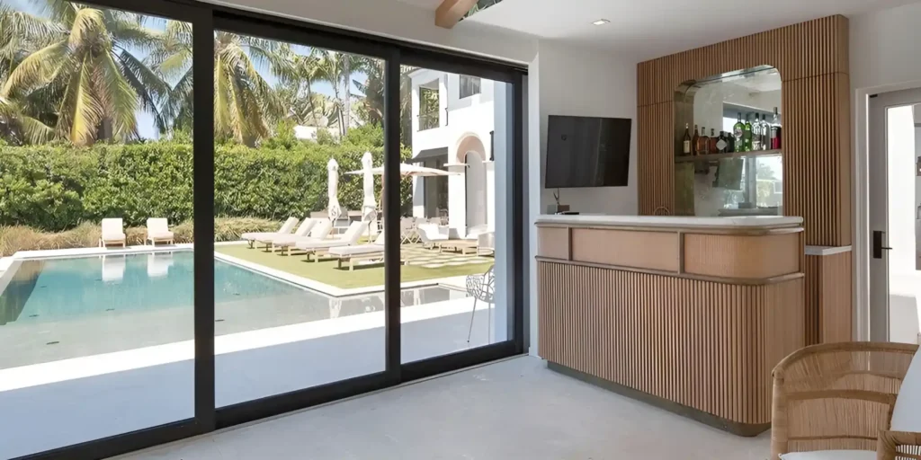built-in bar