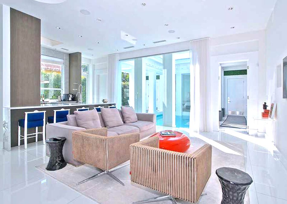 Open Concept Living with Custom Kitchen Integration